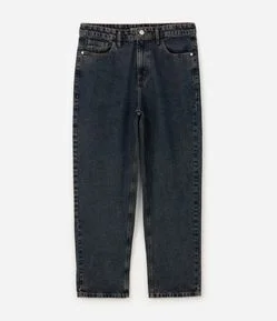 Calça Baggy em Jeans Vintage