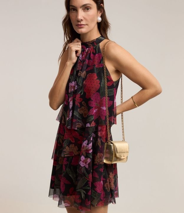 Cor: Rosa/ Preto | Tamanho: PP