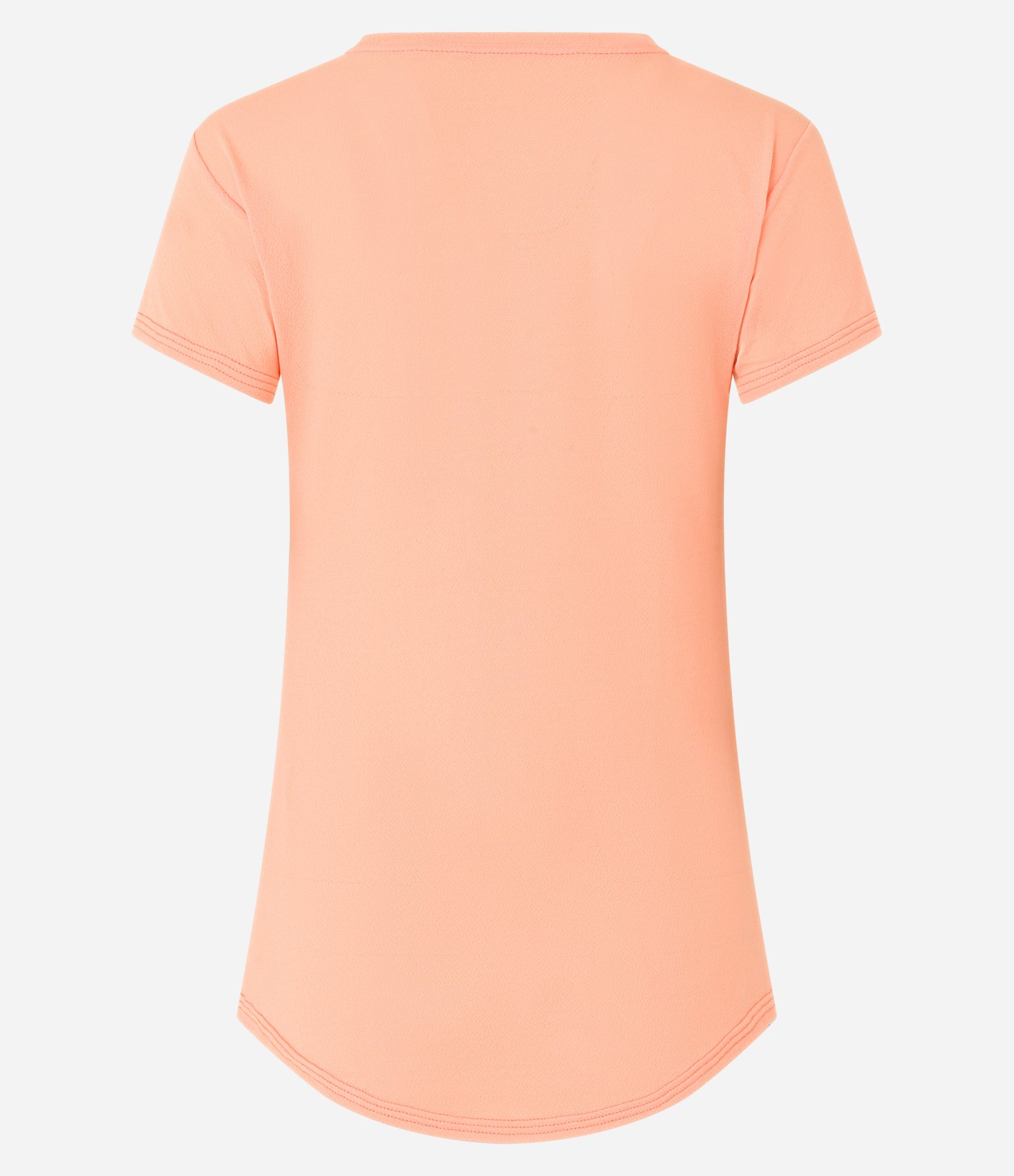 Camiseta Esportiva em Poliamida Laranja Coral 7