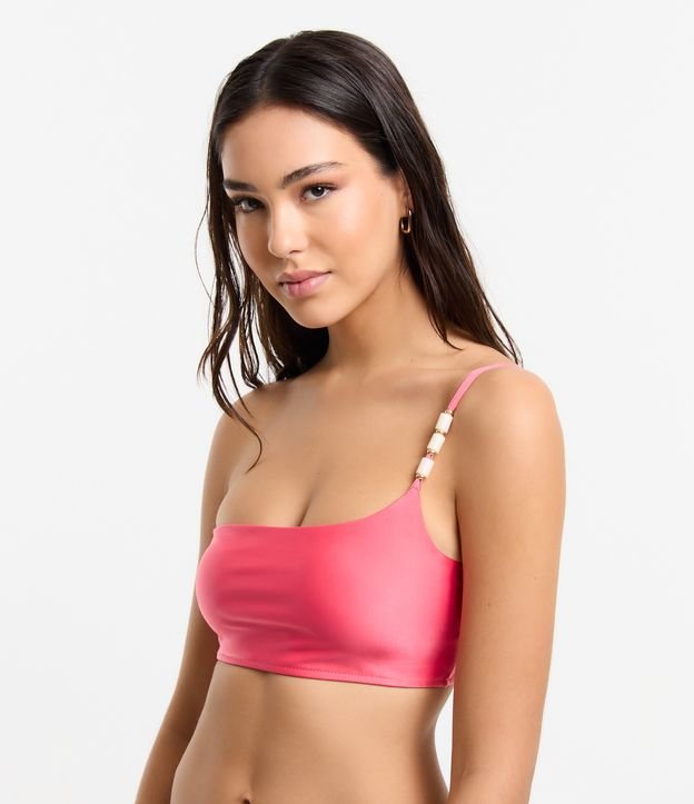 Biquíni Top Ombro Só com Detalhe na Alça