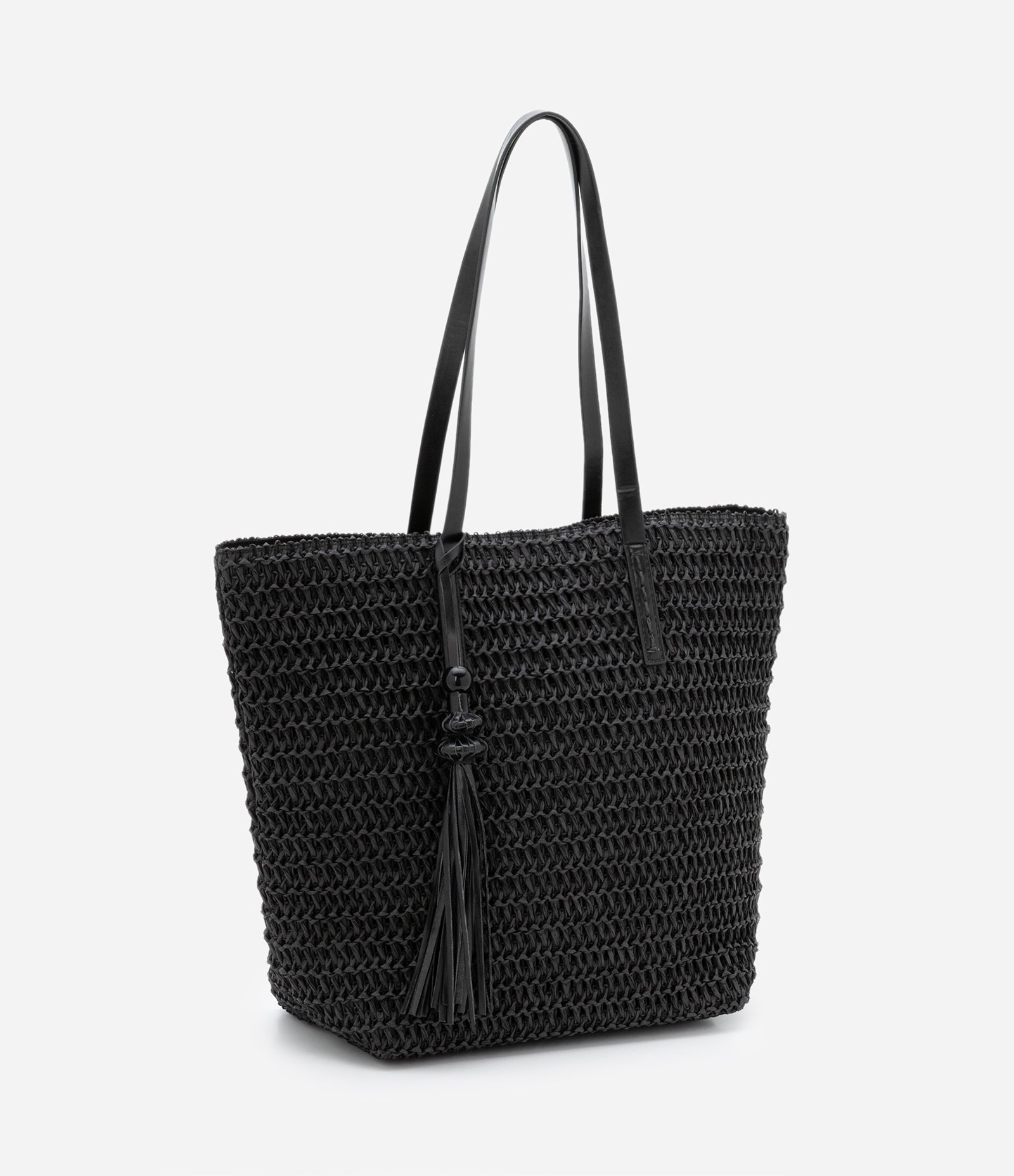 Bolsa de Praia com Alça PU e Detalhe em Tassel 2