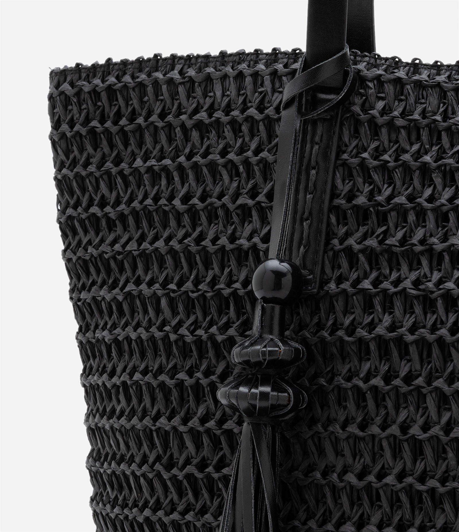 Bolsa de Praia com Alça PU e Detalhe em Tassel 6