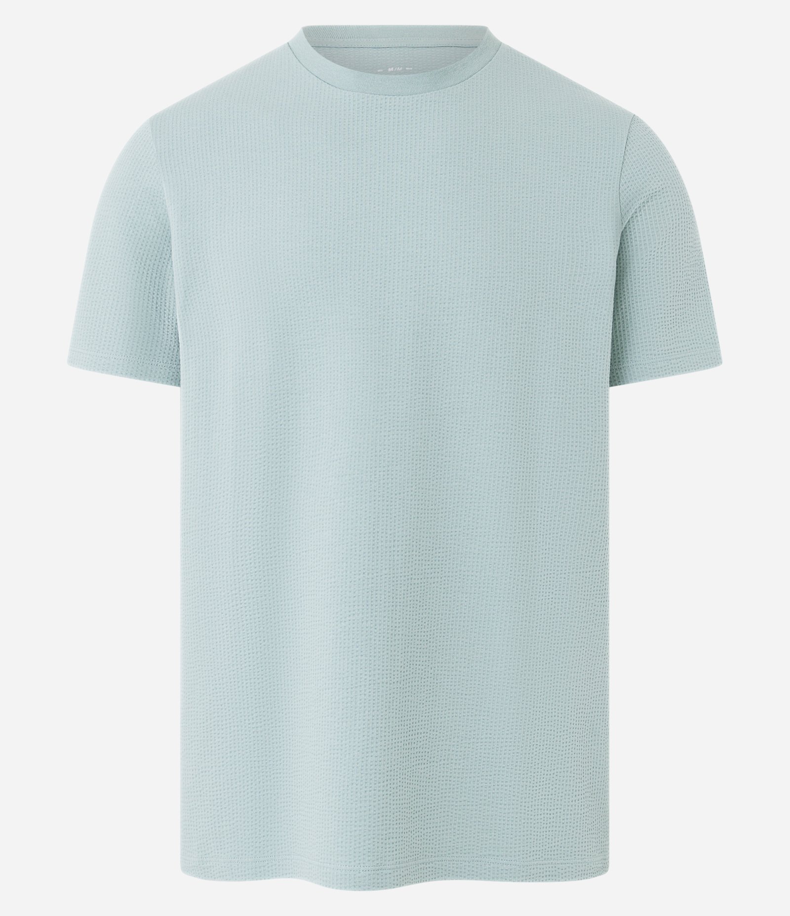 Camiseta Regular Ana Ruga com Textura Verde 6