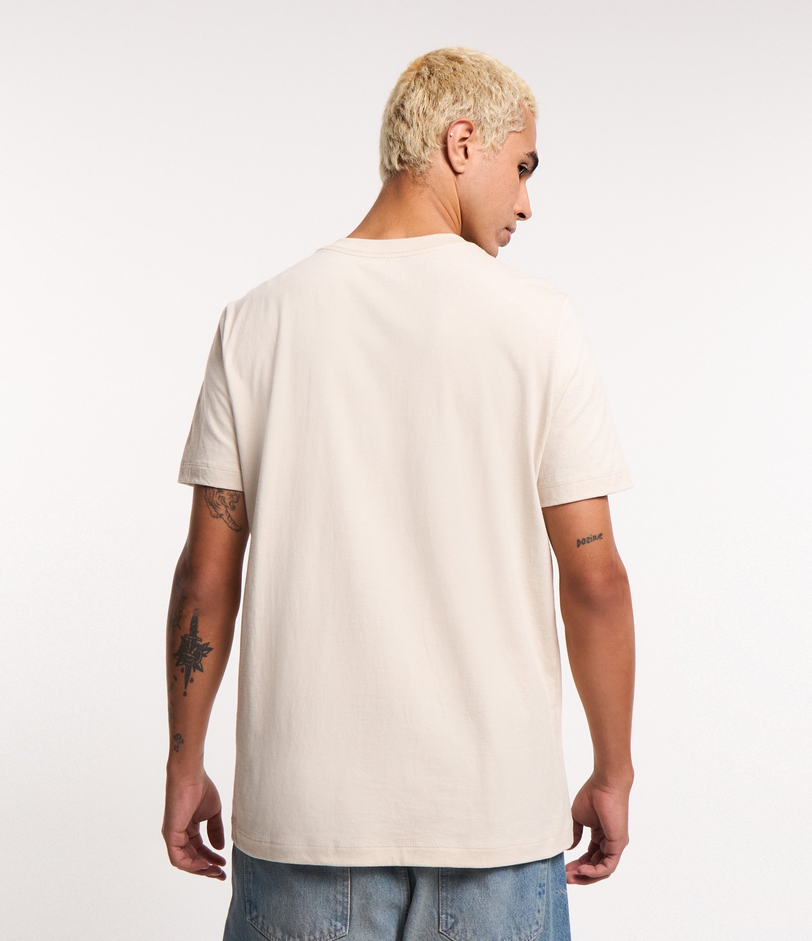 Camiseta Comfort em Algodão Estampa Forfun Off White 3