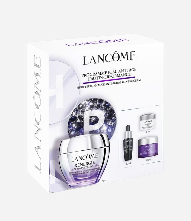 Kit Creme HPN 300 Peptide 50ml + Serum Genefique 10ml + Creme de Olhos Renergie 5ml + Creme Noturno Multi Lift 15ml Lancôme