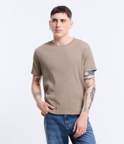 Camiseta Muscle em Ribana Texturizada