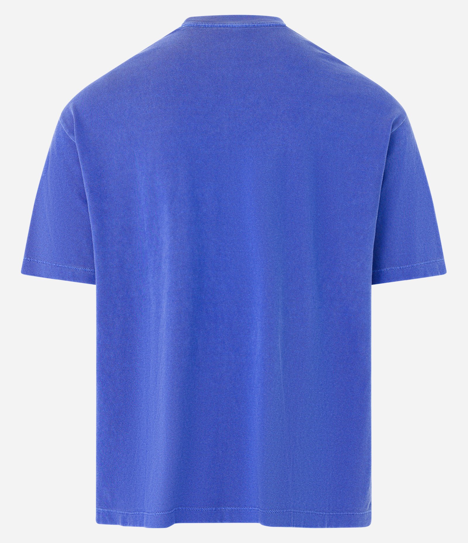 Camiseta Boxy em Algodão Estampa Forfun Azul 6