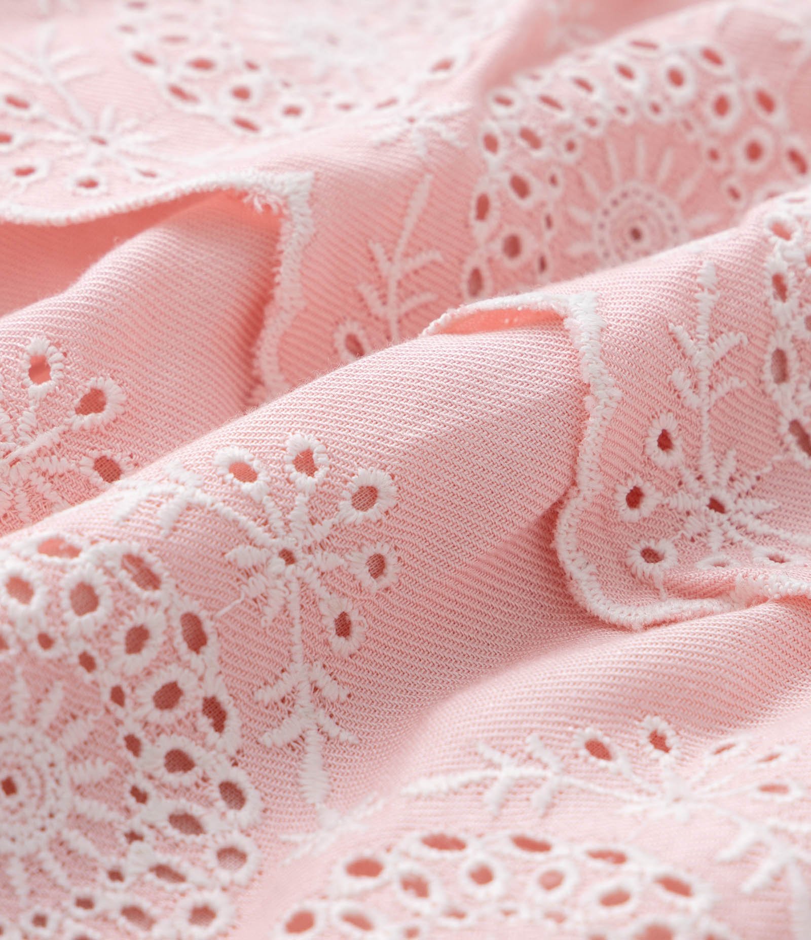 Conjunto Infantil com Babados e Bordado - Tam 0 a 18 meses Rosa 7