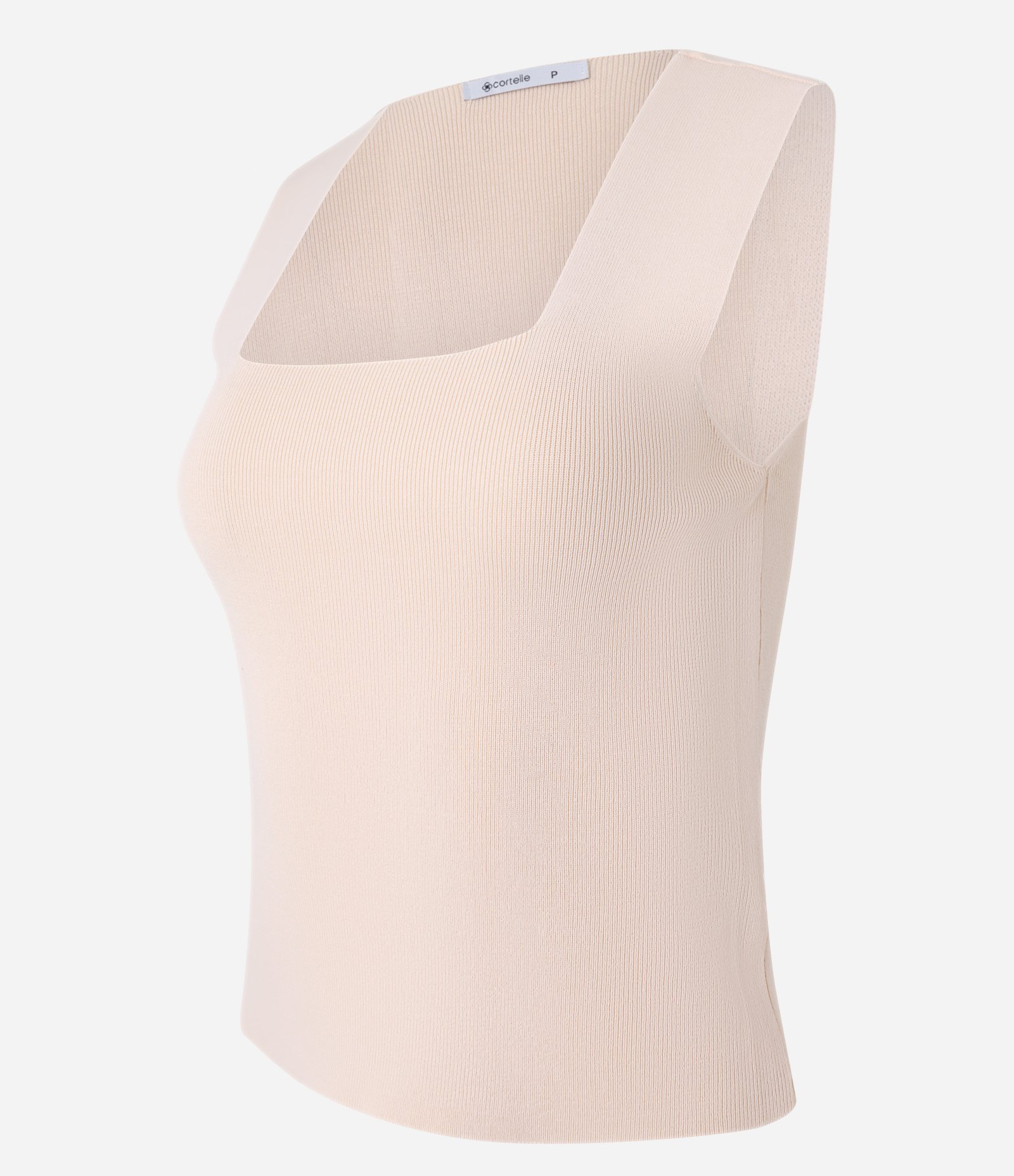 Blusa em Tricô com Decote Quadrado 5