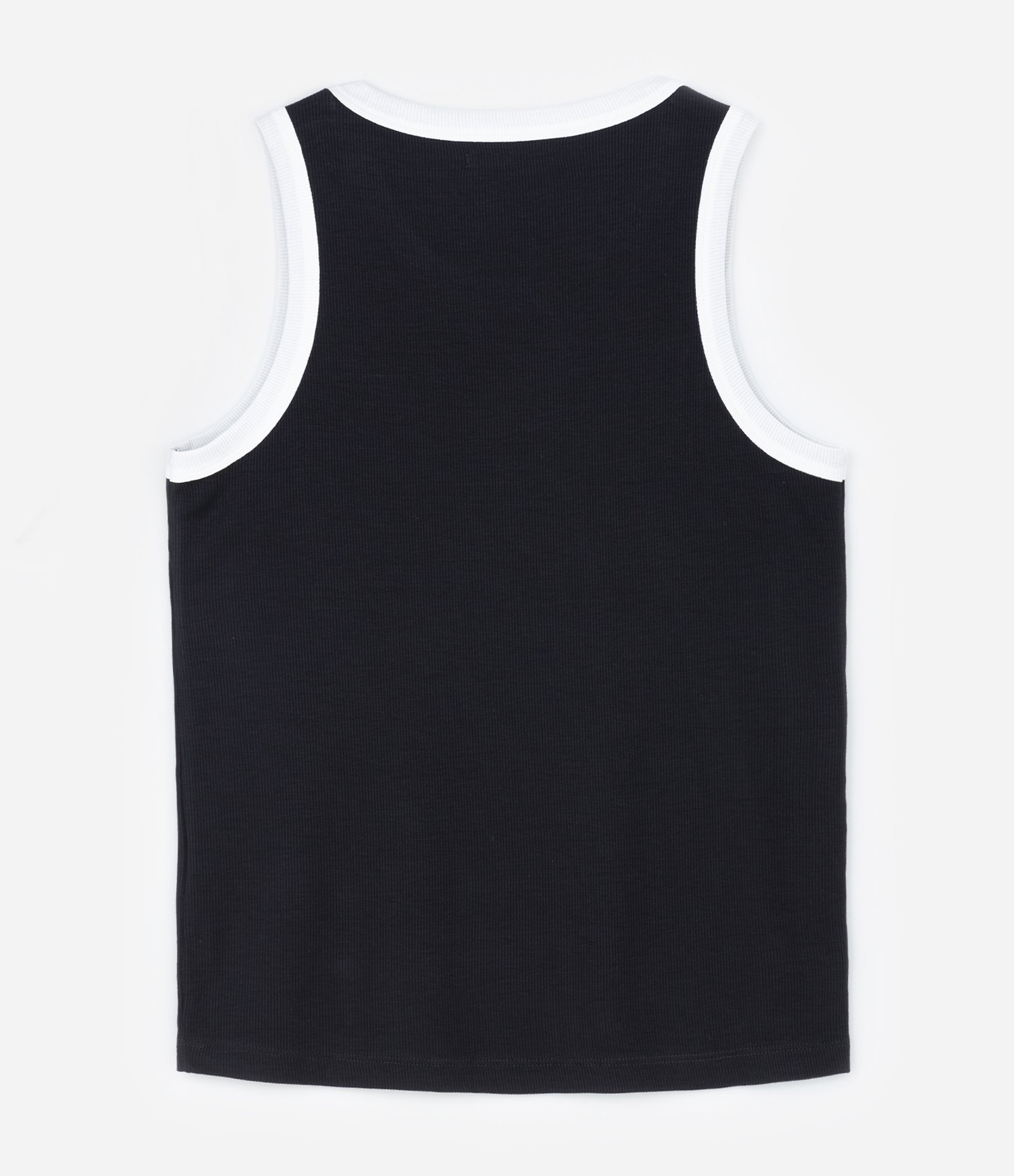 Regata em Ribana com Acabamento Contrastante Curve & Size Preto 6