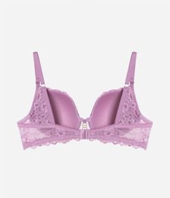 Sutiã Base com Bojo Oco e Detalhe de Argolas no Entremeio