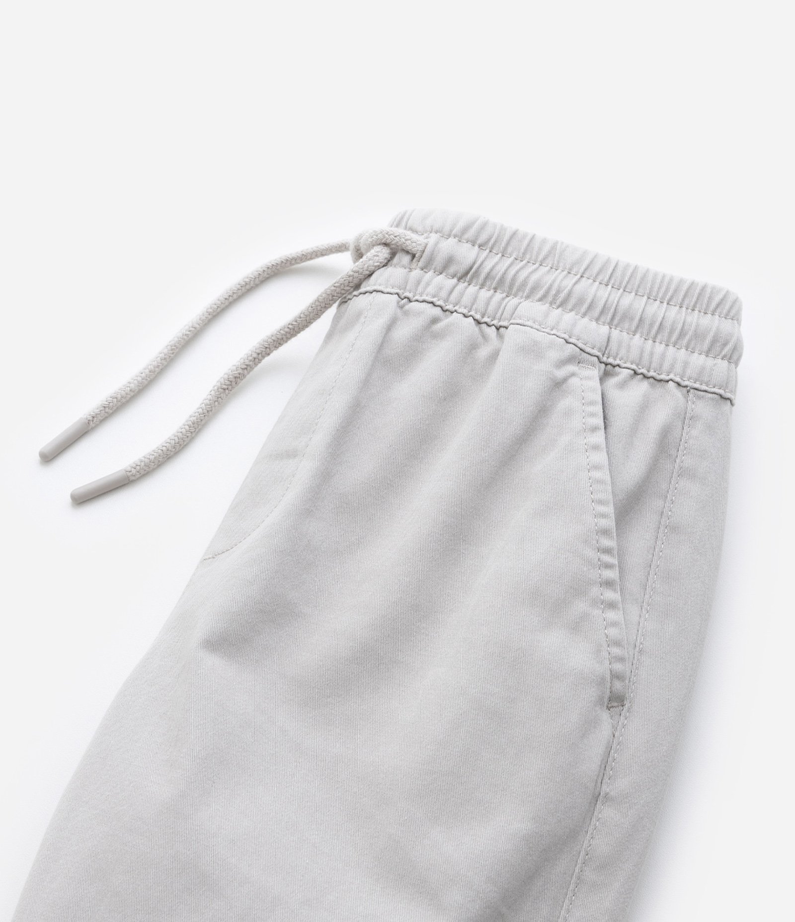 Calça Jogger Infantil em Sarja - Tam 5 a 14 anos Cinza 5