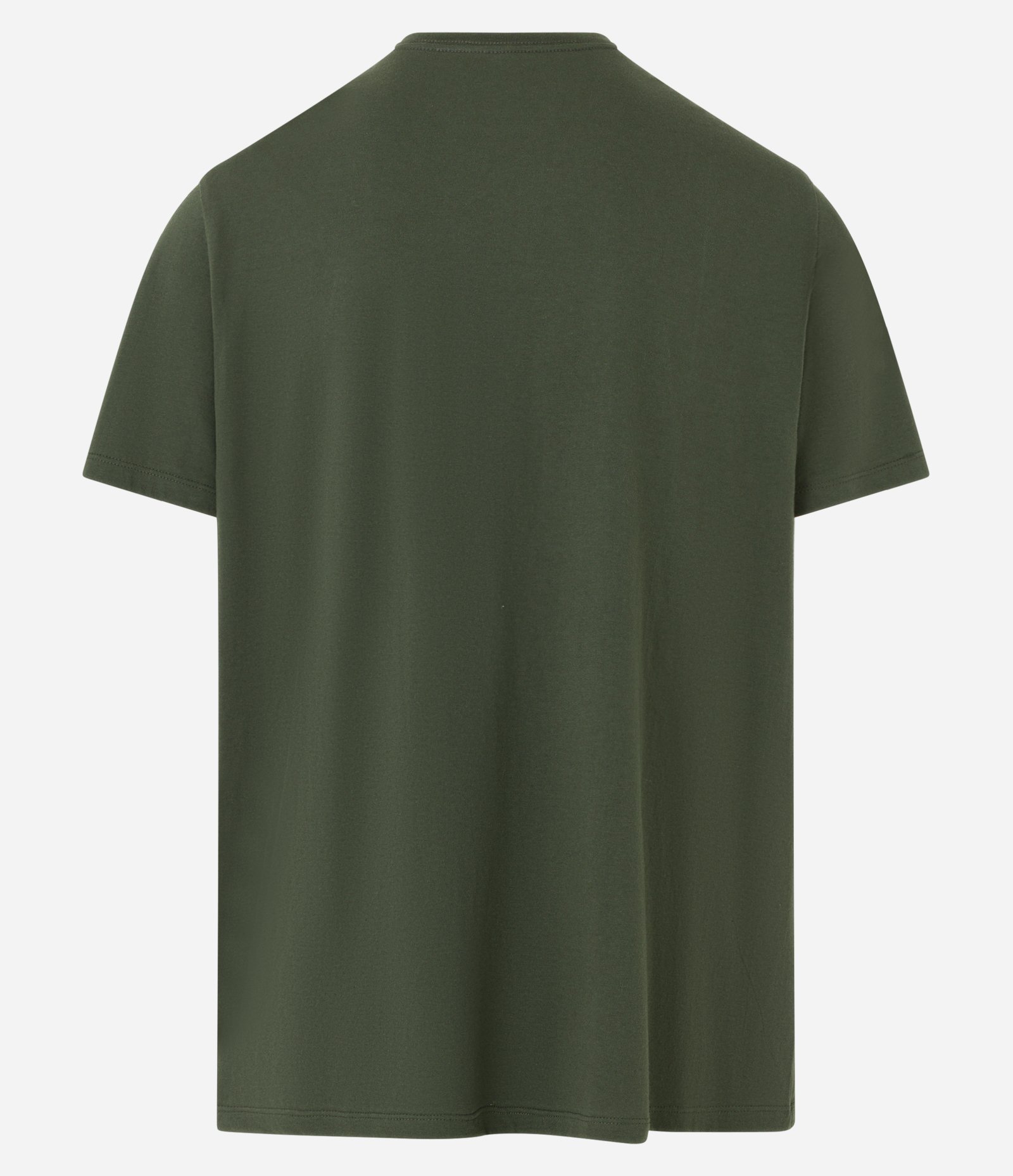 Camiseta Comfort em Algodão com Estampa Minimalista Verde 6