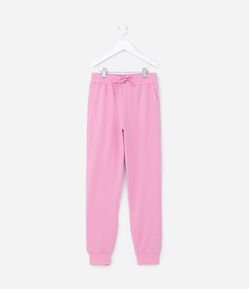 Calça Infantil em Modal com Bolsos - Tam 5 a 14 Anos