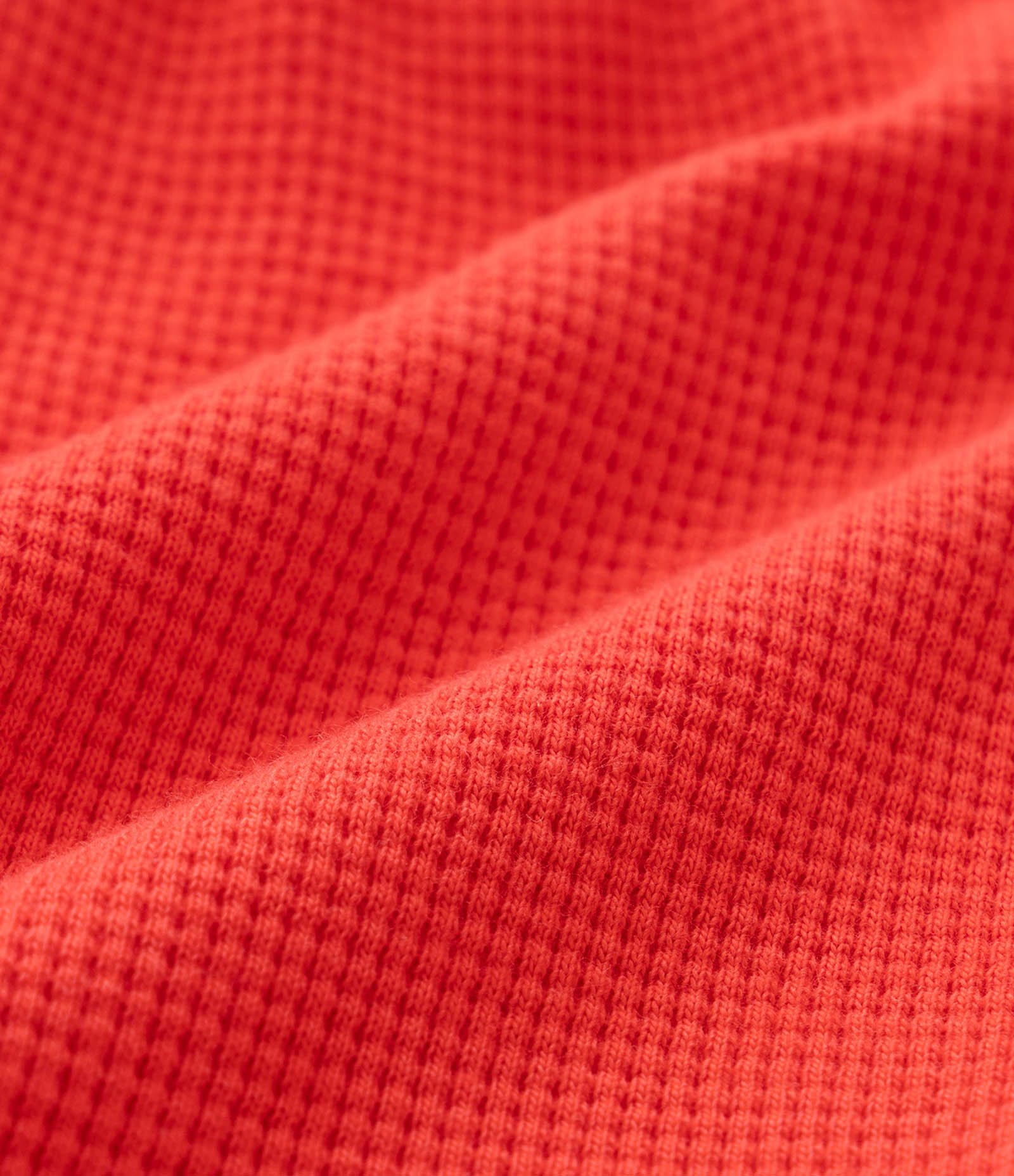 Bermuda Infantil com Textura Waffle - Tam 1 a 5 anos Vermelho 3