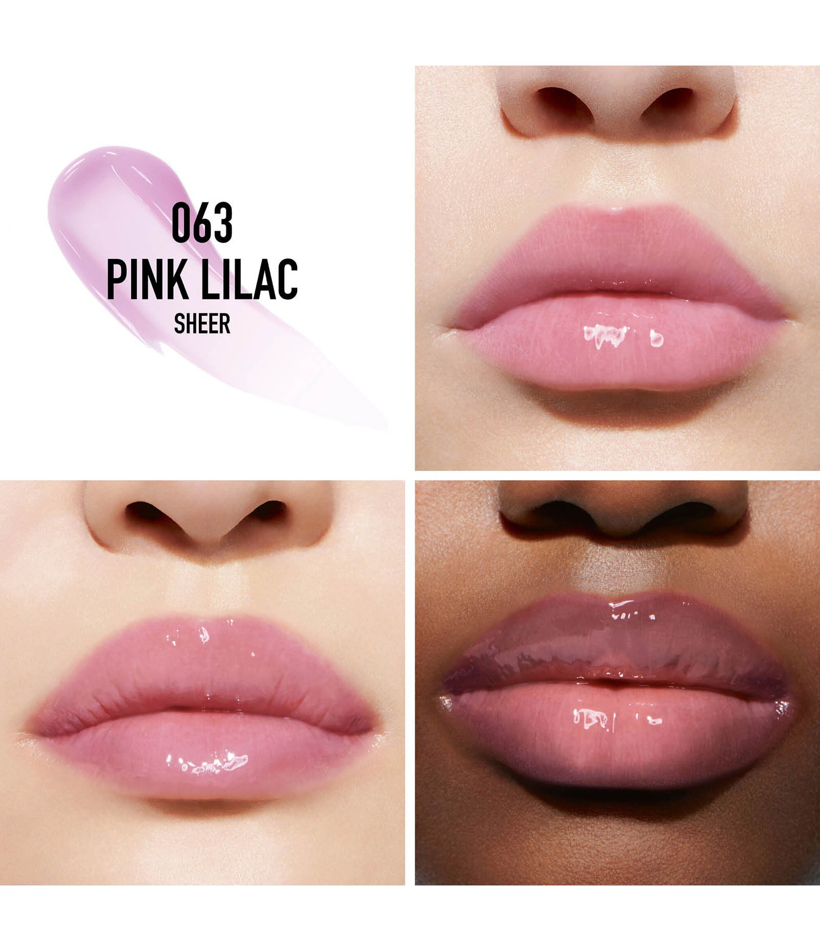 Gloss Dior Addict Lip Maximizer 061 063 PINK LILAC