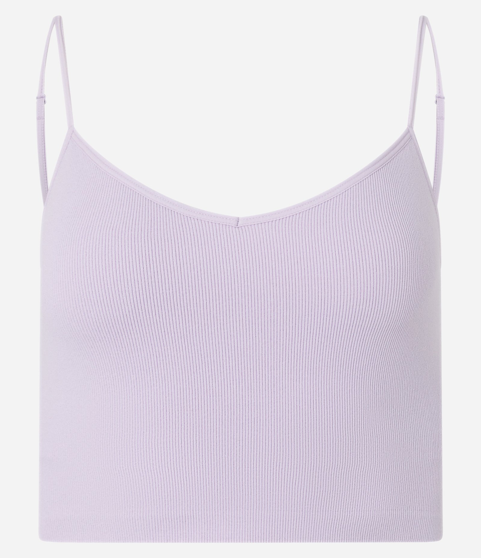 Top Esportivo sem Costura com Textura Canelada Lilás 5