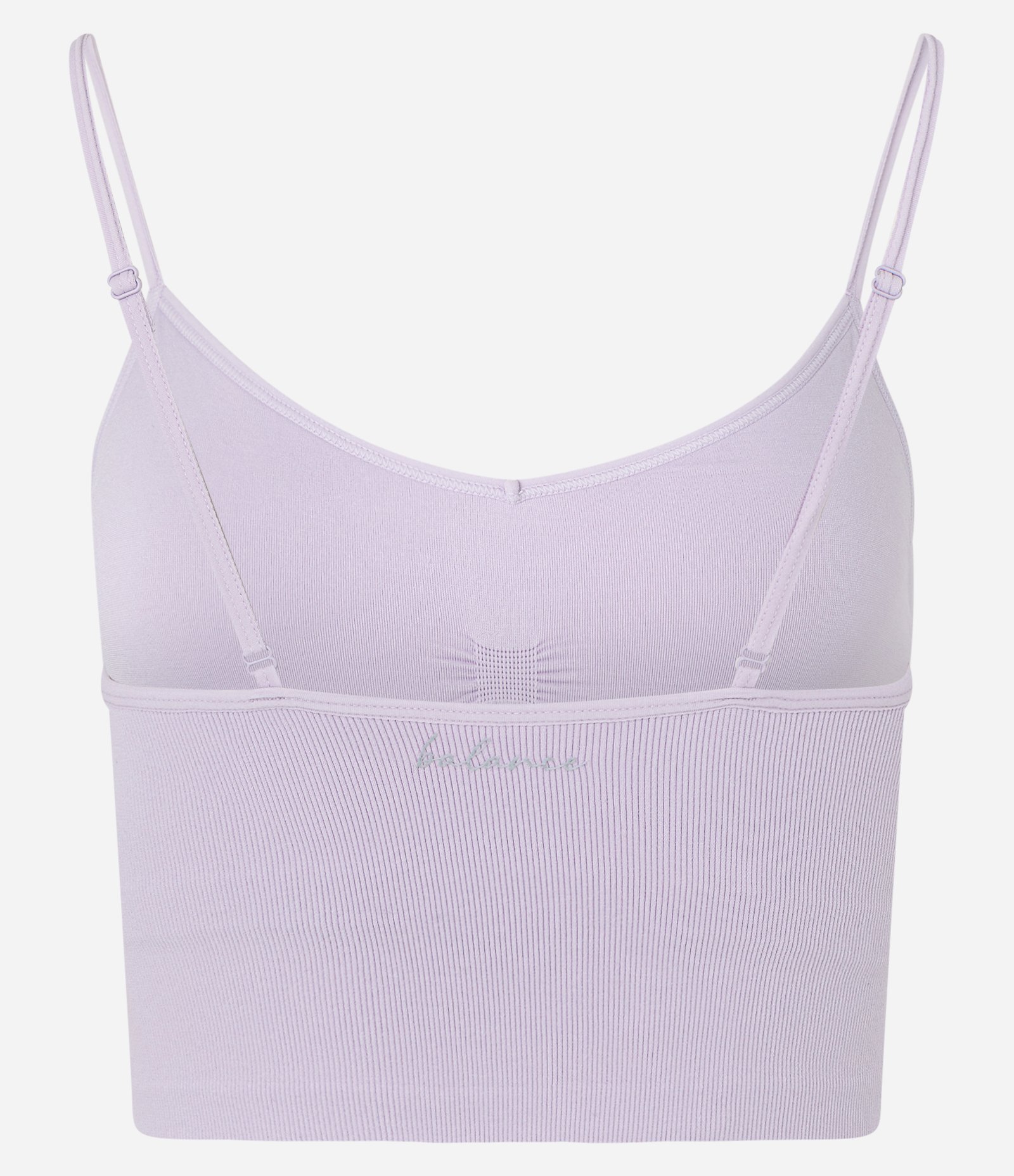 Top Esportivo sem Costura com Textura Canelada Lilás 7