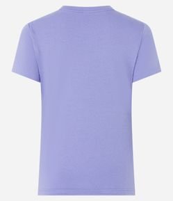 Camiseta Regular Básica em Algodão