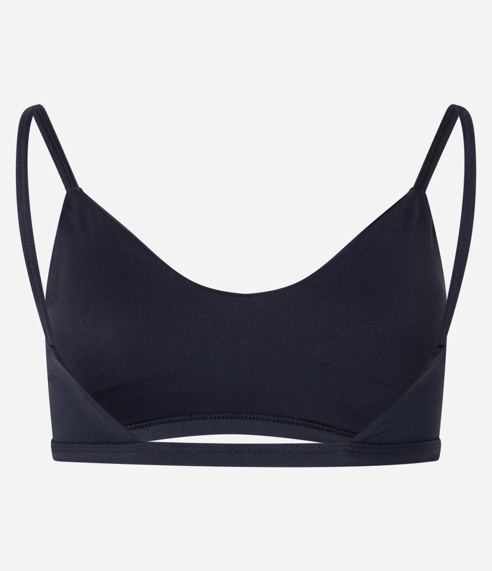 Top Esportivo em Poliamida com Bojo Preto 6