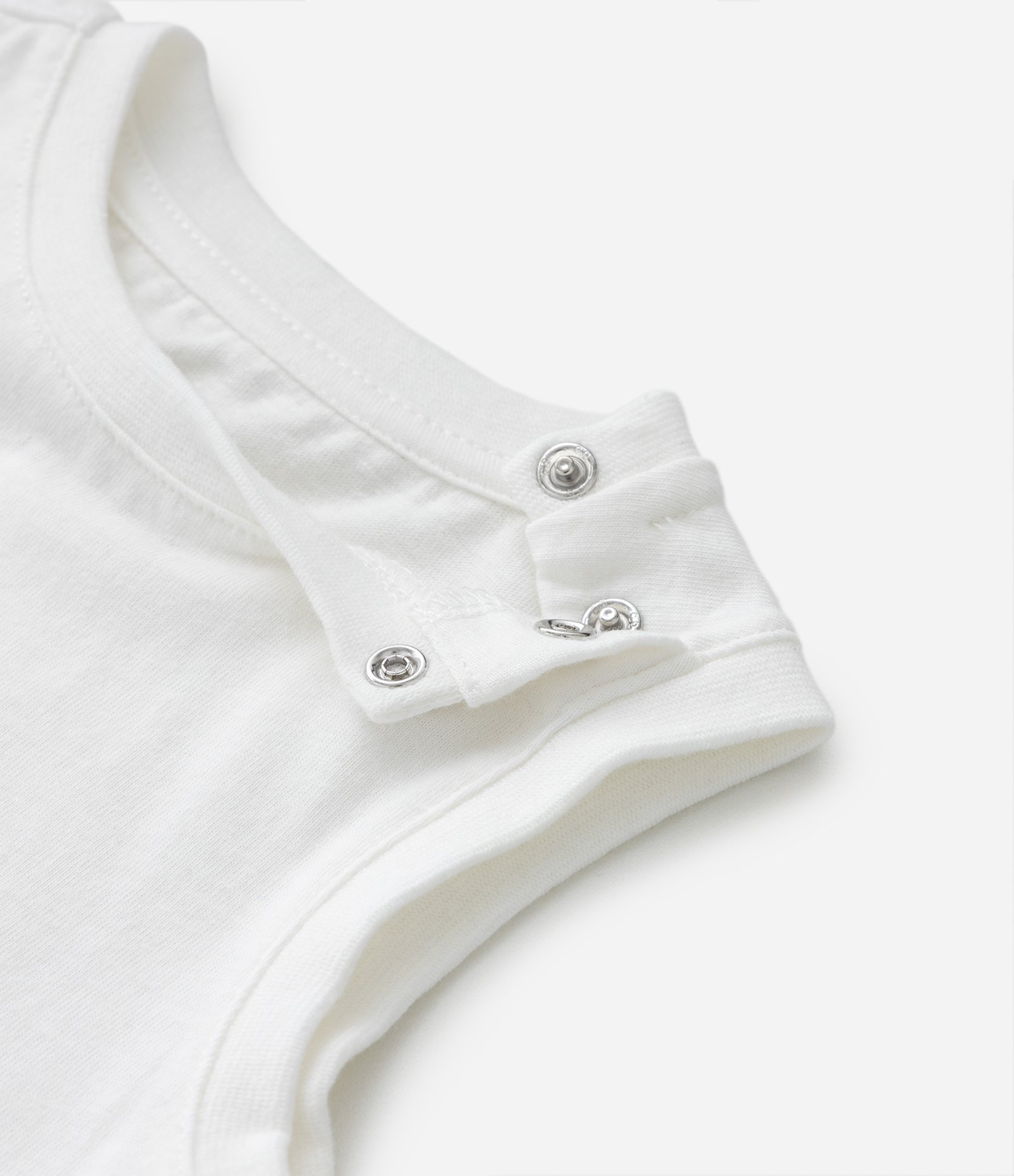 Conjunto Infantil de Regata Estampada com Bichinhos na Praia e Short com Coqueirinhos - Tam 0 a 18 meses Branco/Laranja 5