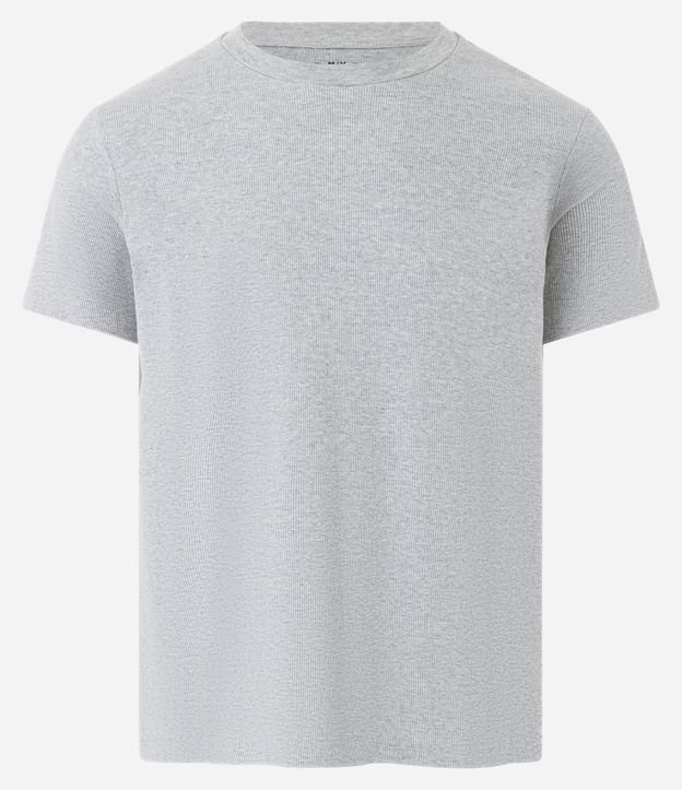 Camiseta Muscle em Ribana Texturizada