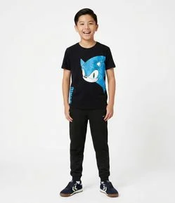 Calça Slim Infantil com Bolsos - Tam 5 a 14 anos