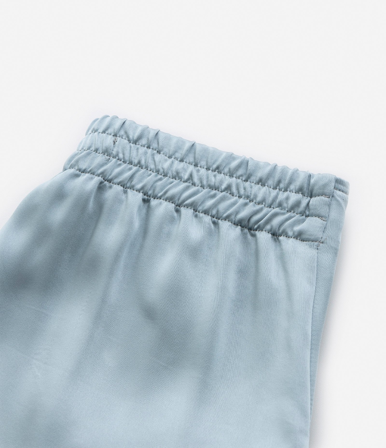 Saia Infantil em Cetim com Bolsos Cargo - Tam 5 a 14 Anos Azul 4