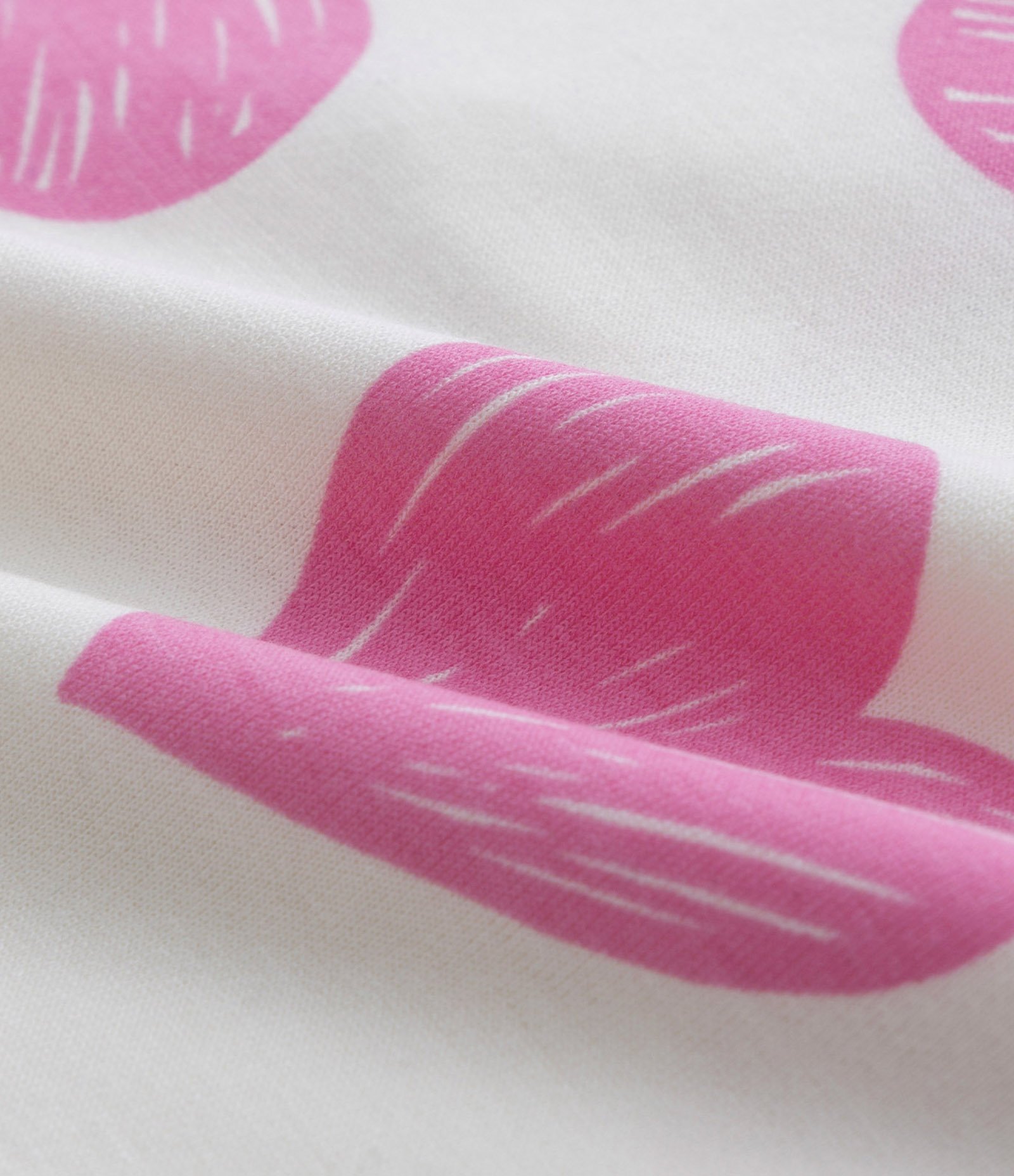 Blusão Canguru Infantil com Estampa Corações - Tam 5 a 14 anos Bege/Rosa 3