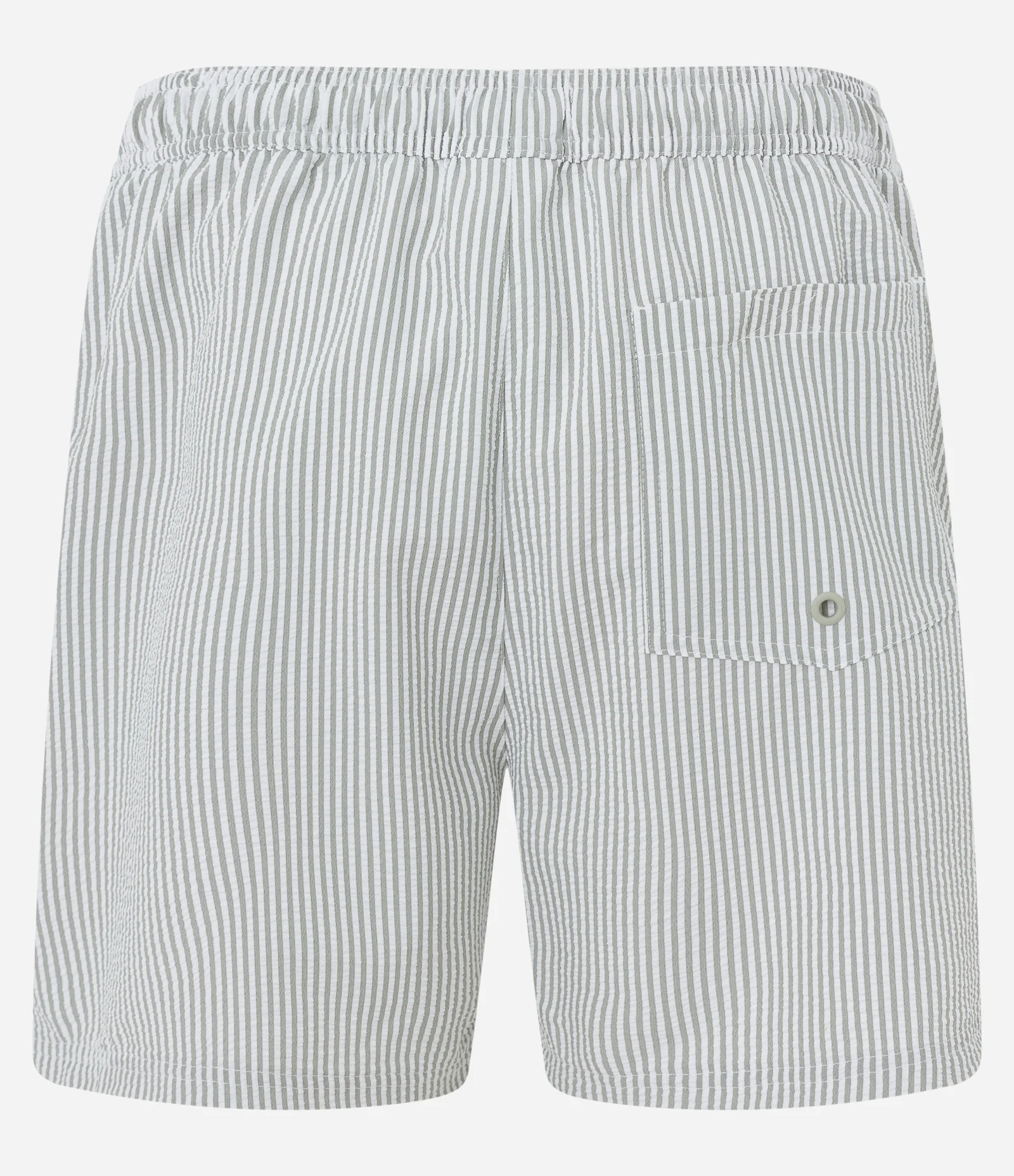 Bermuda de Praia Listrada em Microfibra com Textura Anarruga 5