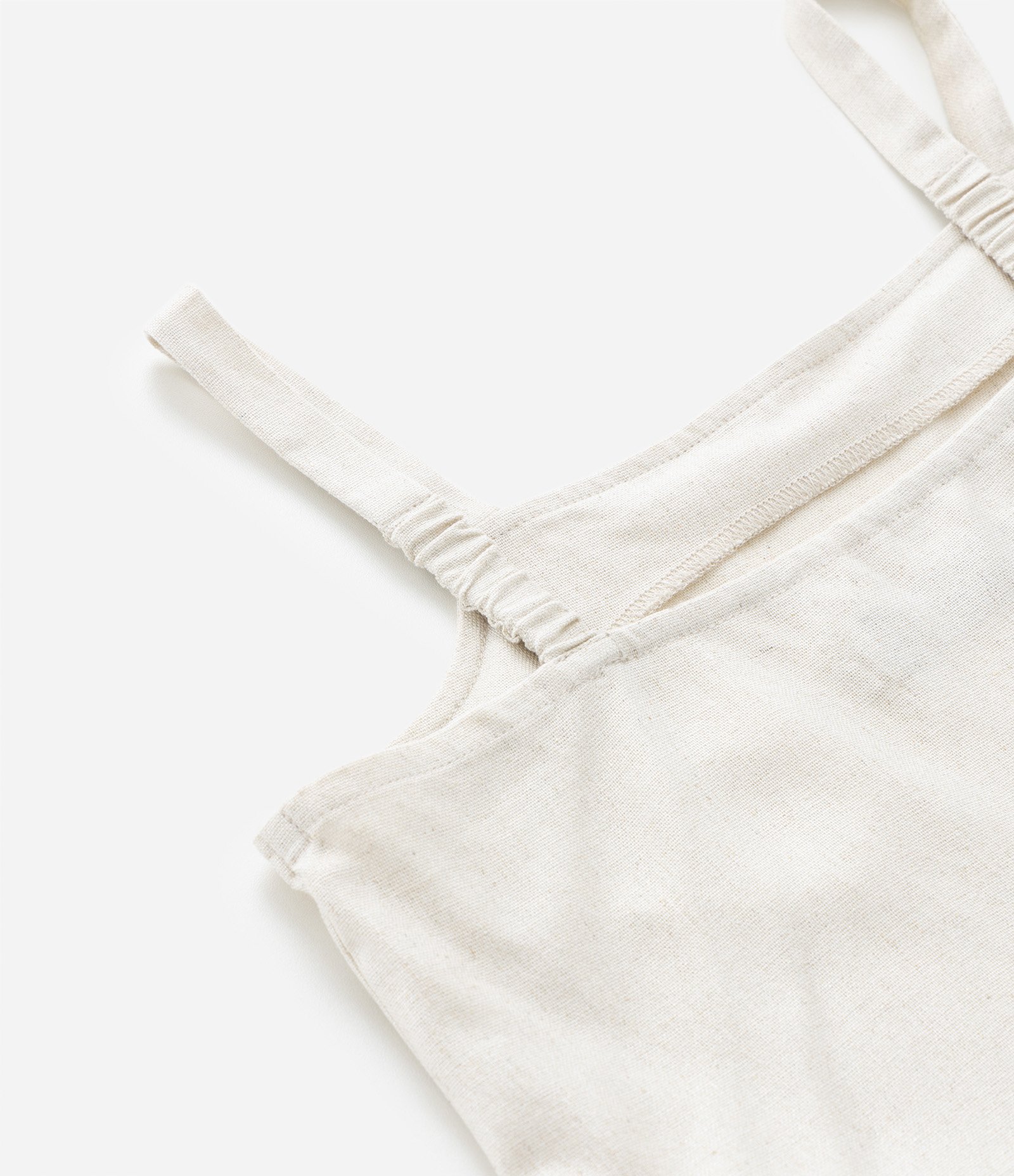 Blusa Infantil em Viscolinho com Babadinho - Tam 5 a 14 Anos Bege 5
