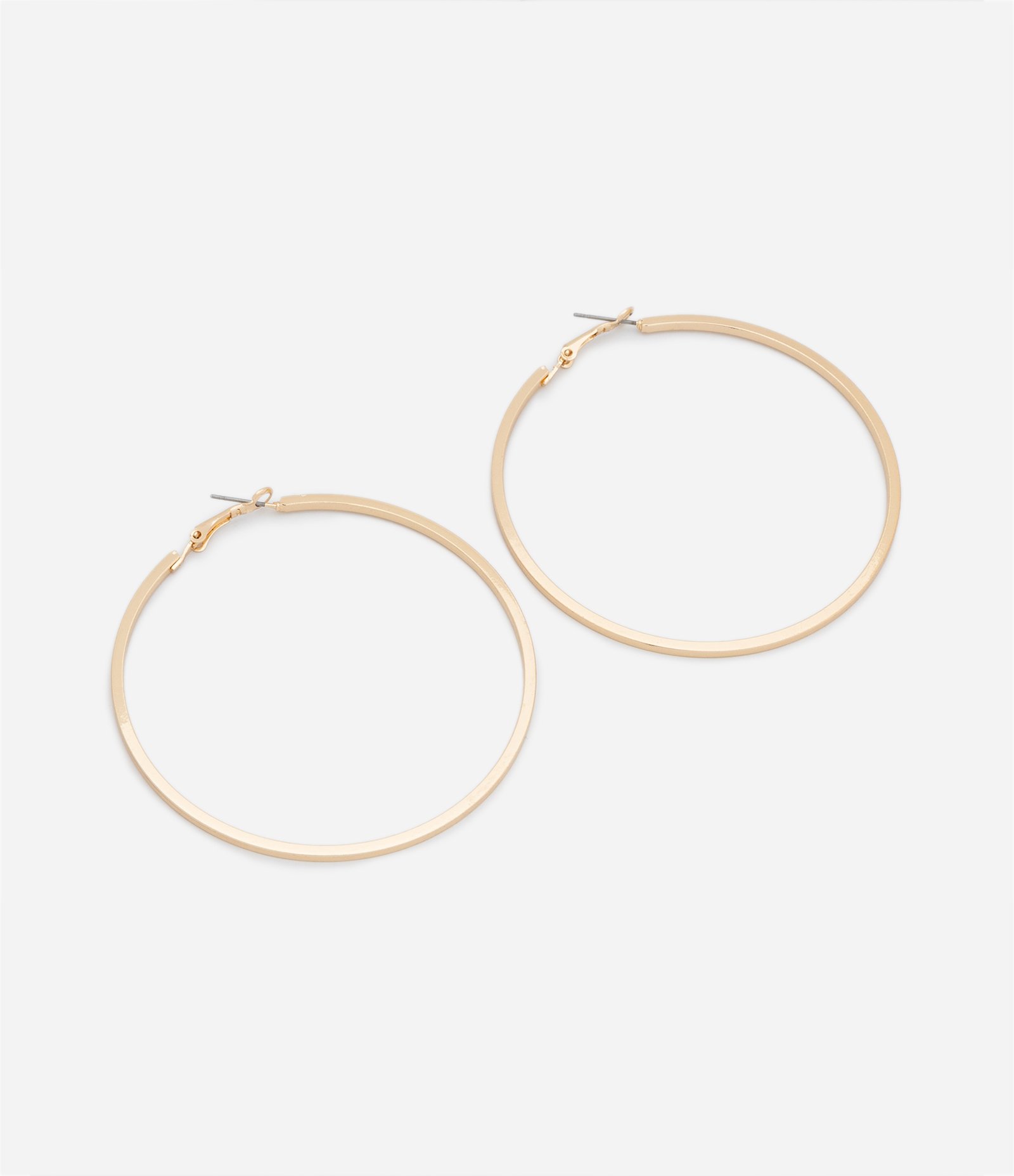 Brinco Argola Média Fechada Dourado 2
