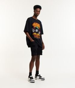 Bermuda Destroyed em Sarja com Barra a Faca