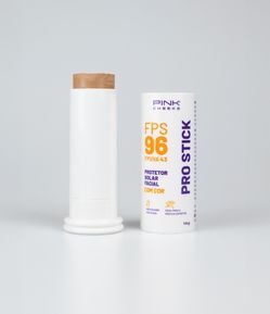 Protetor Solar Facial Multifuncional Pro Stick FPS96 PRO15 Pink Cheeks