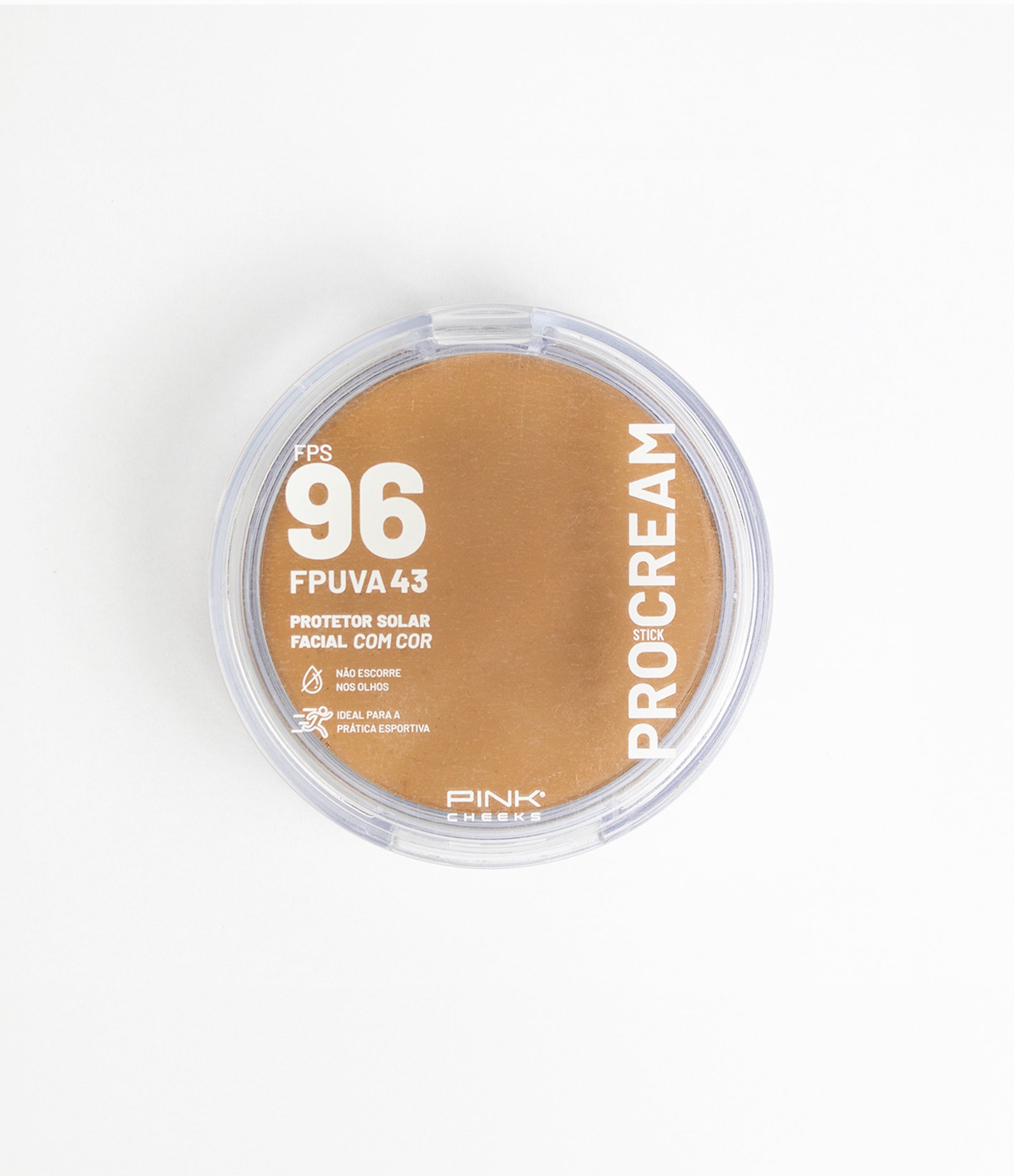 Protetor Solar Facial Multifuncional Pro Cream FPS96 PRO20 Pink Cheeks 14g 1