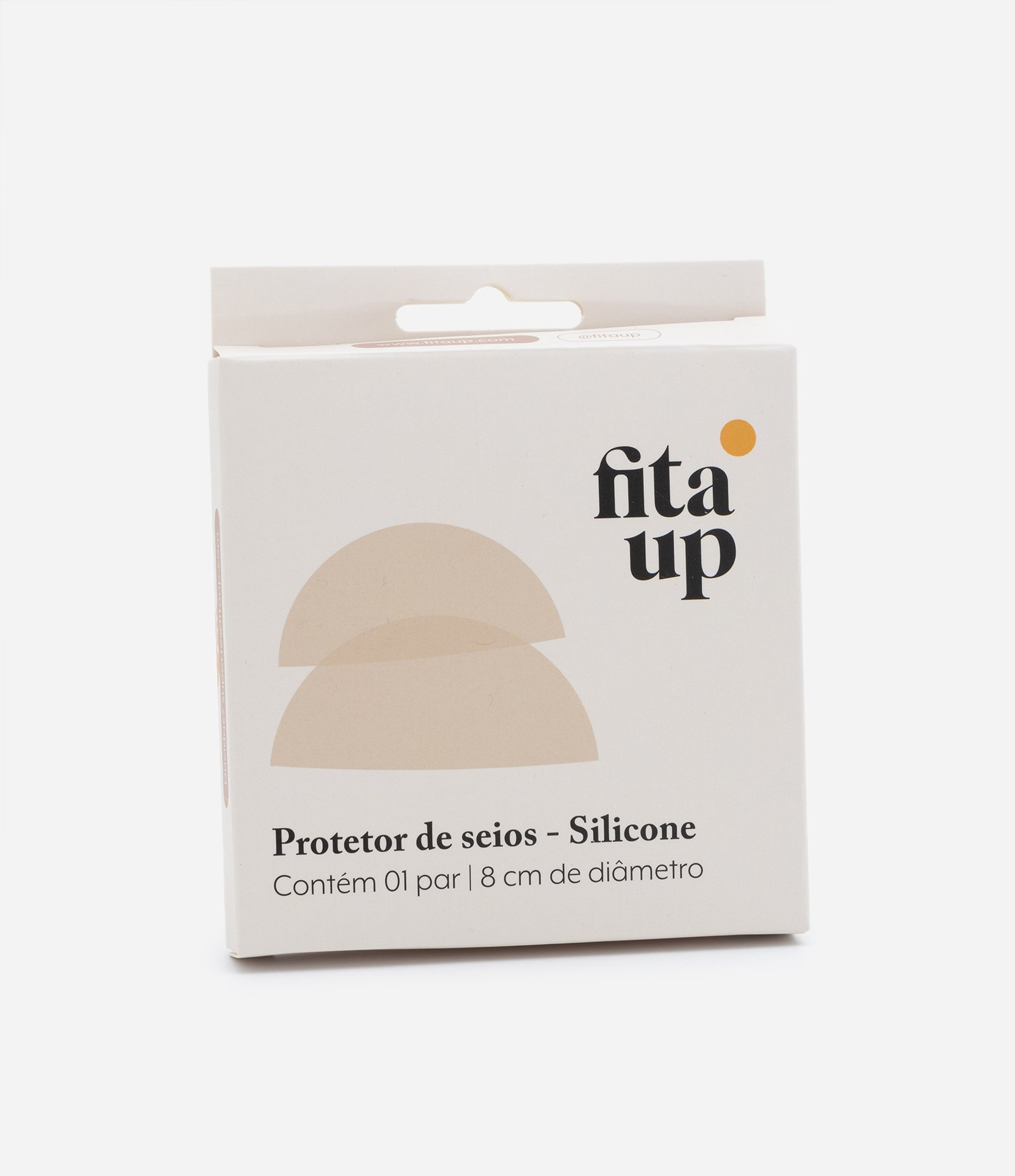 Protetor de Seio Adesivo Invisível em Silicone Ultrafino Bege 2