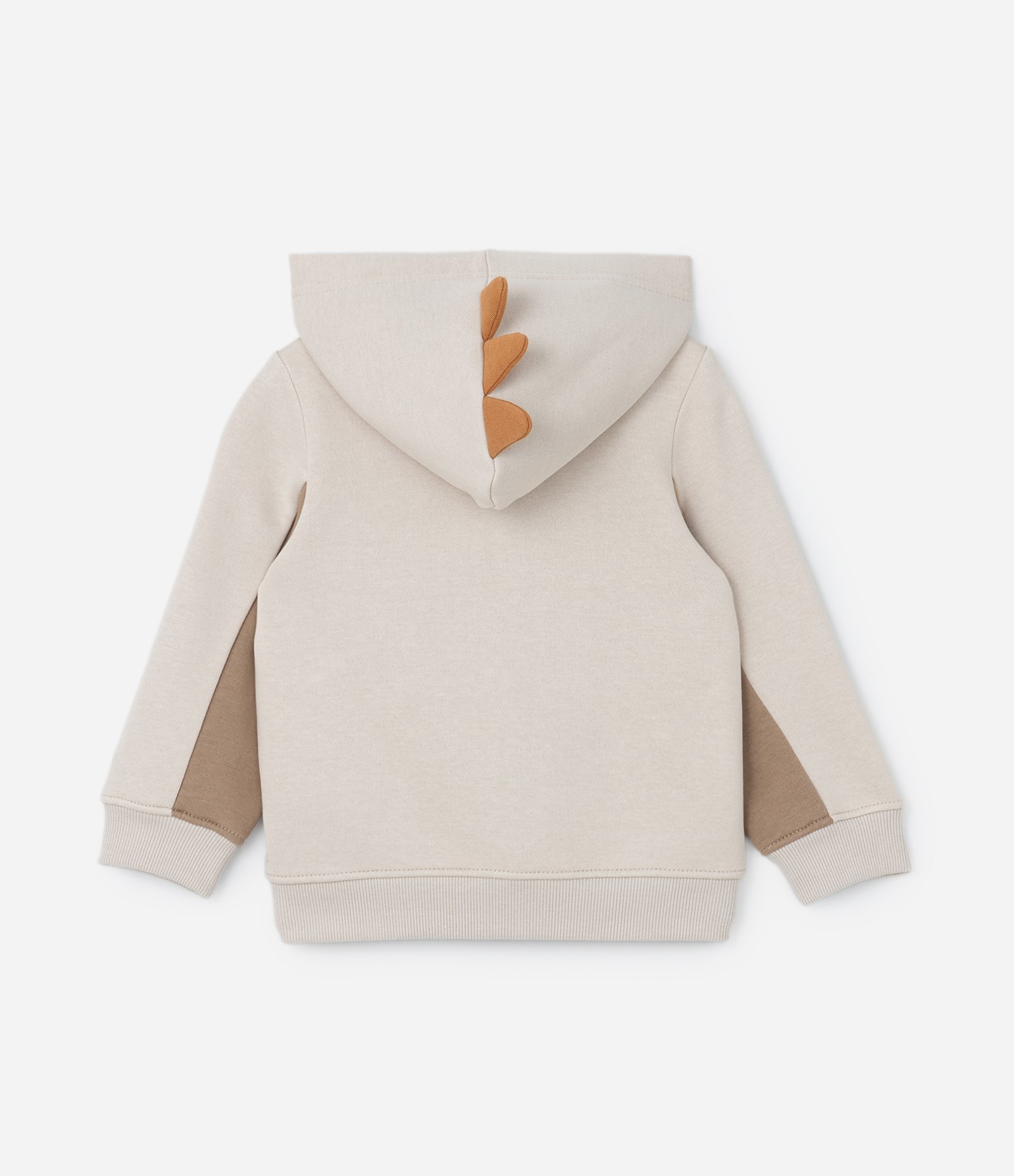 Jaqueta Infantil Quentinha com Cristas e Bordado Jurassic World - Tam 1 a 5 anos Bege 2