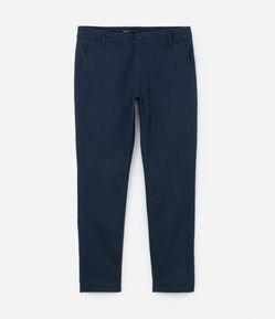Calça Masculina Skinny em Sarja com Elastano