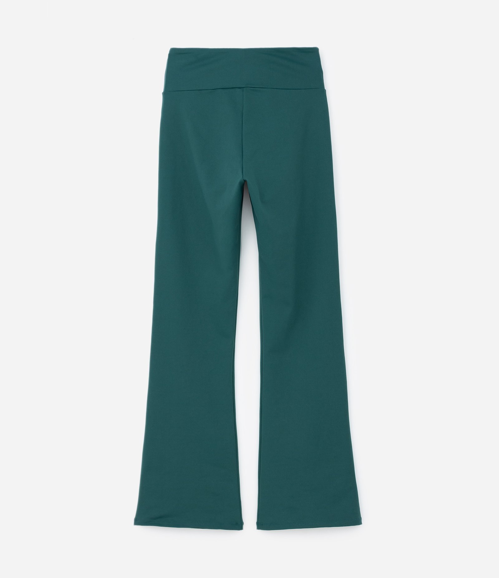 Calça Reta Esportiva em Poliamida Tecnologia Dry Curve & Plus Size Verde 6
