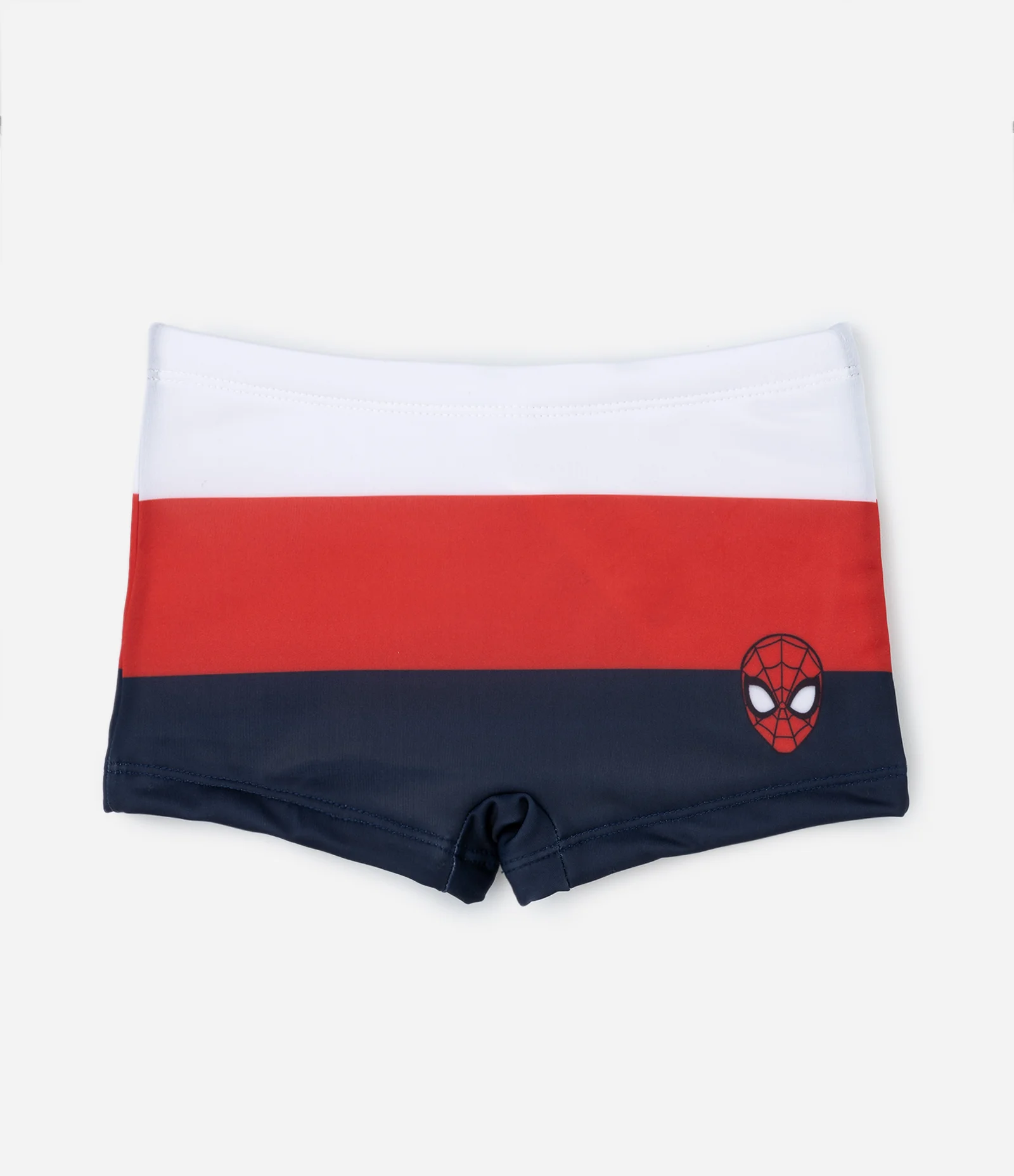 Sunga Infantil com Proteção UV Estampa Homem Aranha - Tam 2 a 10 anos Branco/Vermelho/Azul 1