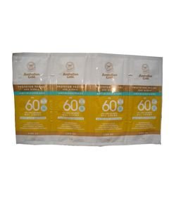Brinde Conjunto Sachê Protetor Solar Facial Cor 2 Fps60 4 x 5g Australian Gold