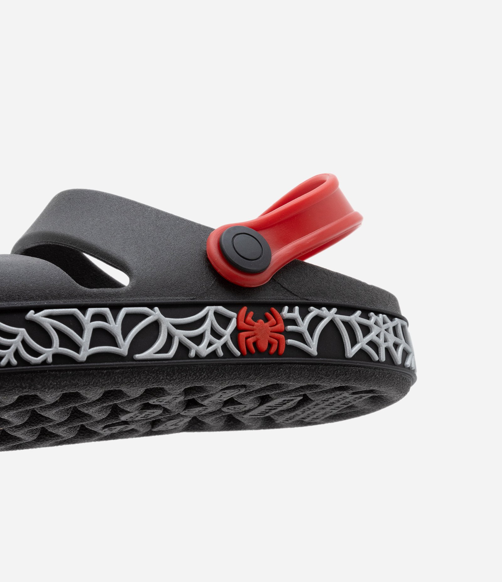 Chinelo Infantil em PVC com Estampa de Aranhas na Sola - Tam 21 ao 28 Preto 3