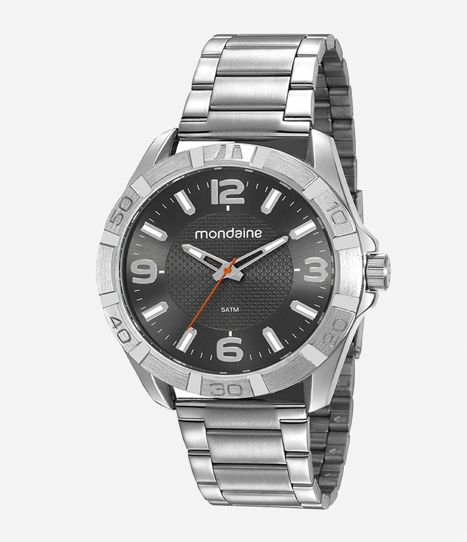Kit Relógio Mondaine Masculino Analógico   Prata 1