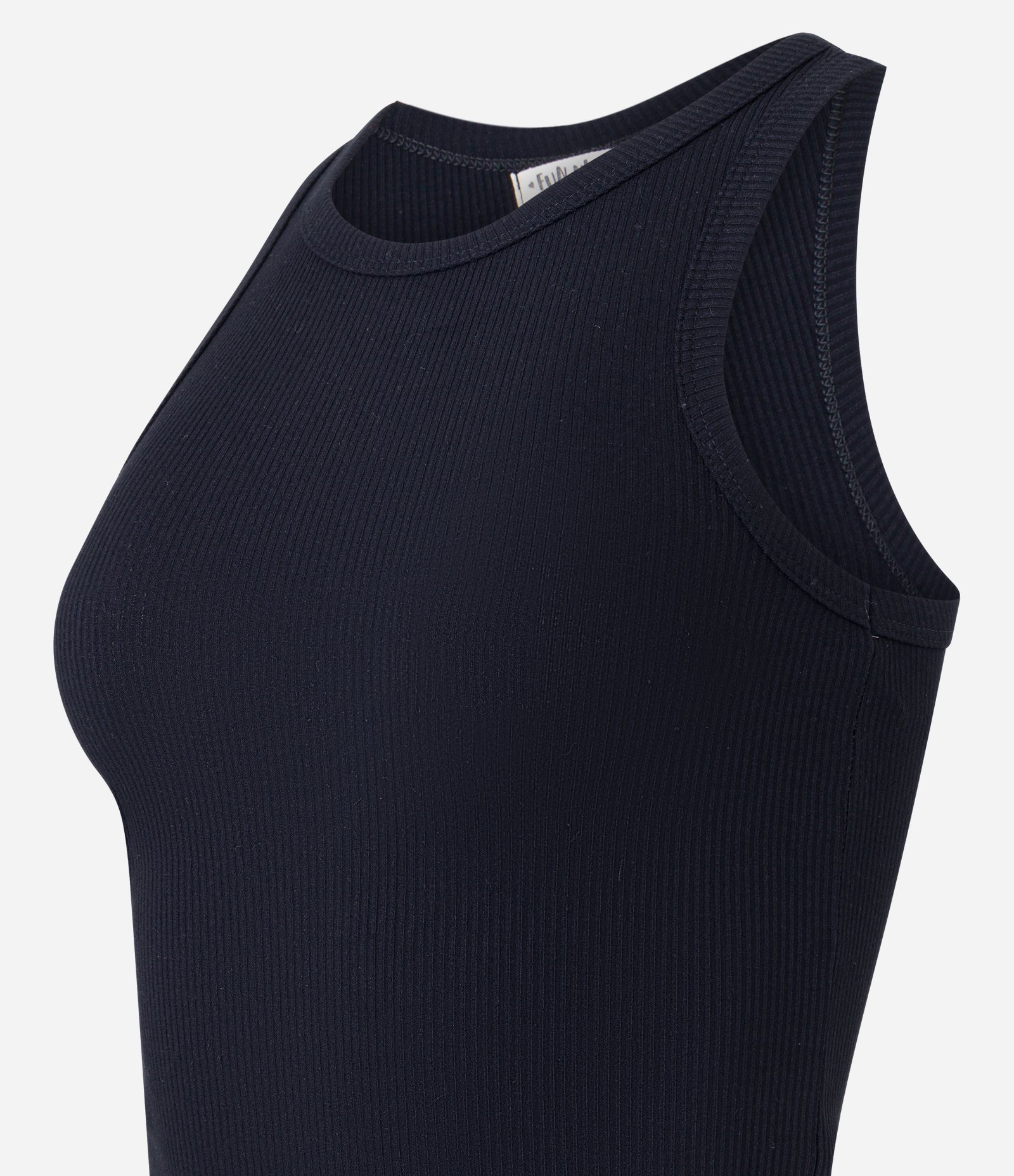 Pijama Short Doll em Ribana com Botões Preto 8