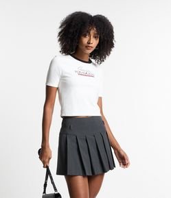 Blusa T-shirt em Algodão com Lettering Ragazzi