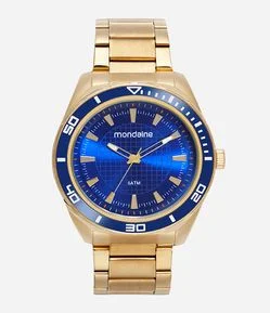 Kit Relógio Mondaine Masculino Analógico 