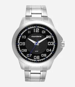 Kit Relógio Mondaine Masculino Analógico 