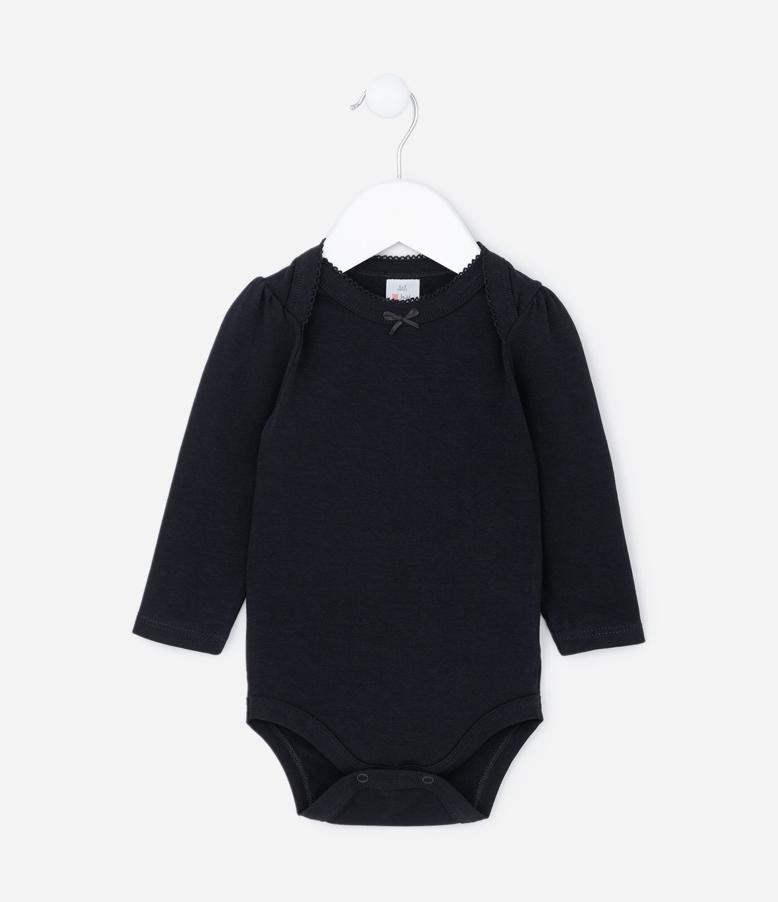 Body Infantil com Picueta e Lacinho na Gola - Tam  0 a 18 meses 1