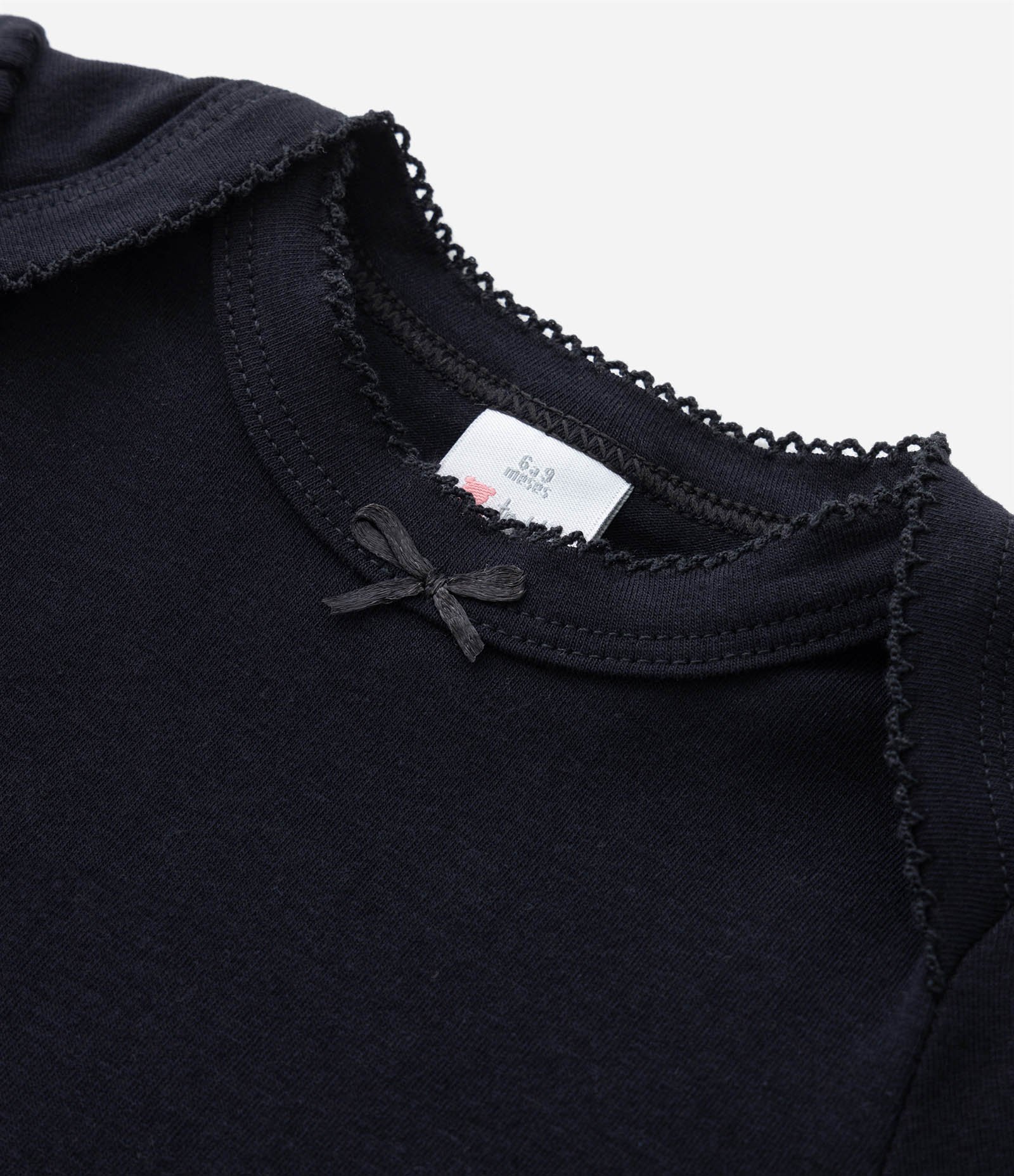 Body Infantil com Picueta e Lacinho na Gola - Tam  0 a 18 meses 4