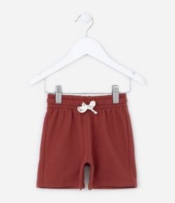 Bermuda Infantil com Textura Atoalhada - Tam 1 a 5 anos